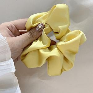 Elastici per Capelli in Stile Francese Personalizzabili con Logo, Colore Solido, Grandi Dimensioni, Fasce in Raso per Donne e Ragazze per Uso Quotidiano - Product Image 3