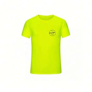 Logotipo personalizado cuello redondo Camiseta básica estilo de la calle Regular Fit Boxy camiseta en blanco Impresión digital liso al por mayor camisetas hombres - Product Image 6