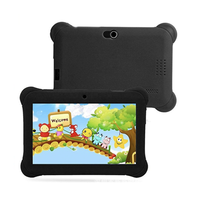Tablet Infantil con Funda de Silicona, Android 14, Intel Quad Core, 10.1 Pulgadas, Resistente al Agua, para Niños Pequeños, Control Parental, 4G/Wi-Fi