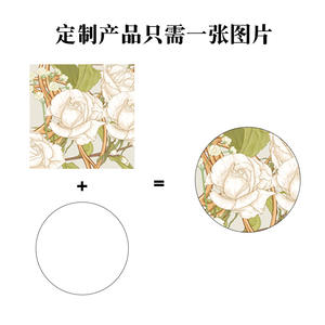 Posavasos de Tierra de Diatomeas Redondos, Cuadrados, de Formas Irregulares, Blancos y Grises, Antideslizantes, Accesorios para Bebidas, 10 cm - Product Image 5