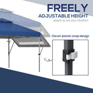 Juego de mesa auxiliar convertible de estilo europeo con tapa de mármol, muebles de metal rectangulares para sala de estar y entrada, muebles para el hogar - Product Image 6