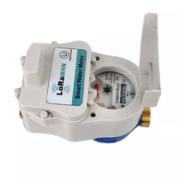 Compteur d'eau intelligent LoRaWAN AMR et capteur de passerelle DN15-300, autonomie de batterie de 3 à 6 ans, laiton et plastique, IP68, fabricant OEM