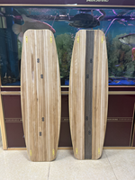 Planches de surf en bois ultra fines Planches de surf en bois véritable Planche de réveil en fibre de verre époxy personnalisée