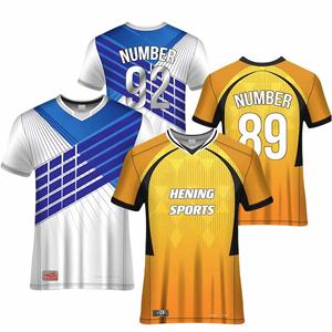 Jersey Tshirt Slim Fit Deカスタムプリンター数字ジャージ税関ロゴ2024オリジナルプレーヤーバージョンサッカーウェア - Product Image 1