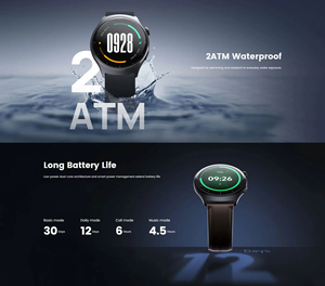 Mibro <span class=keywords><strong>Lite3</strong></span> Relógio Smartwatch Homens Mulheres Android Ultra 5g Deportivo Meninas Mulheres Cinta À Prova D' Água - Product Image 6