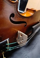 Violon de style Maggini en bois d'épicéa et d'érable massif avec étui à violon offert, niveau avancé 1/32 4/4, violon professionnel