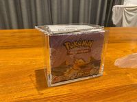 Pokemon Accessoires Produits En Gros Gameboy Pokemon Acrylique Cas pour Booster Boîte