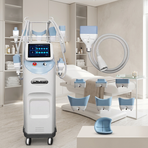 Máquina de belleza avanzada de venta directa de fábrica con cuatro cabezales personalizados para contorno corporal, segura para reducción de grasa en doble mentón, brazos y muslos - Product Image 1