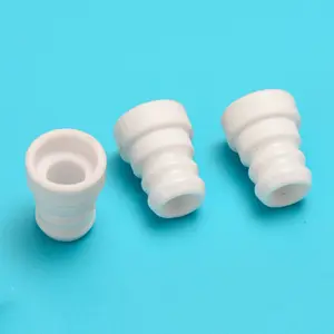 Heat Resistance 95% 99% Alumina Ceramic Spray Nozzle Al2o3 Parts For Sand Blasting