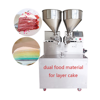 Nouvelle machine entièrement automatique pour la décoration de gâteaux d'anniversaire, la distribution de confettis, la glaçage et l'épandage de glaçage, avec écran tactile et haute efficacité