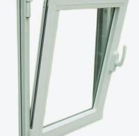 Fenêtre à battant et à basculer en PVC à rupture de pont thermique Prima avec moustiquaire et isolation phonique pour appartement