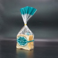 Sac en plastique d'emballage de pain de haute qualité, sac d'emballage de toast d'impression coloré personnalisé