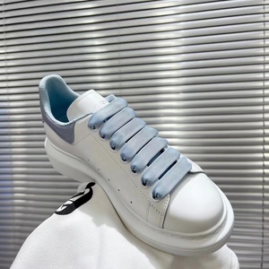 2025 Hot Luxury Women's High Quality Leather Casual Loafers White Elevated Height Increasing Walking <b>Shoes</b> for Summer - Product Image 2