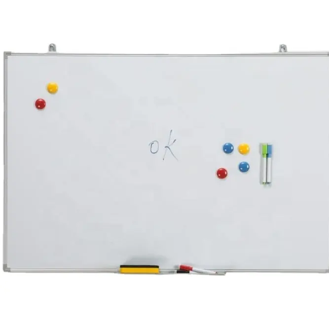 Dry Erase Board 48 x 36 - Magnetic Whiteboard 4 X 3, Silver Aluminium Frame