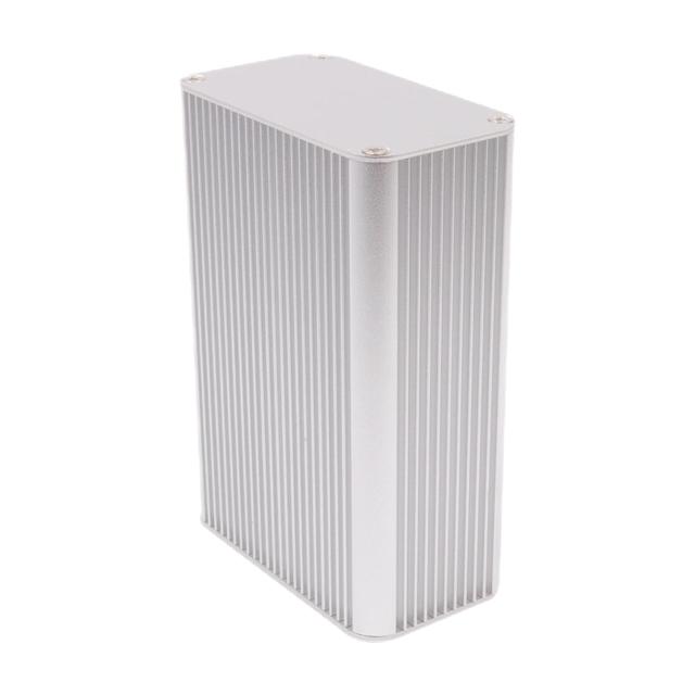 85x45x118mm Full Aluminum Enclosure Case Amplifier Chassis Hifi Audio DIY Instrument Box Silver Black
