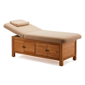 Mobilier de salon Lit de <span class=keywords><strong>spa</strong></span> en bois massif de beauté de <span class=keywords><strong>luxe</strong></span> Table de massage thaïlandaise Lit facial <span class=keywords><strong>Spa</strong></span> avec trou pour le visage - Product Image 2