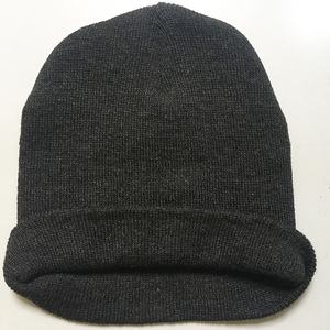 Vietnam Acrylic Polyester Winter <b>Hat</b> Thick Knitted <b>Slouchy</b> <b>Beanie</b> Digital Printing Custom Logo Unisex Adjustable Multiple Colors - Product Image 1