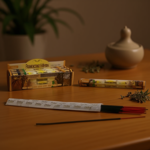 Frankincense & Myrrh Incense Sticks Dual Display Pack 24 Count Aromatherapy Use - Product Image 3