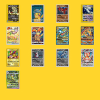 Carte Pixel PY Personnage Rétro Pokémon, Article Décoratif, Cadeau, Marchandise, Vente en Gros et au Détail, Qualité, Anime, Jeu de Société