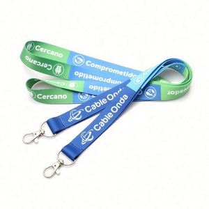 Custom Sublimation <b>Lanyard</b> for Doctors Made of <b>Polyester</b> with Offset and Silk Screen Printing - Product Image 1