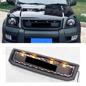 Bandes décoratives LED pour calandre de voiture, kit carrosserie de calandre de course, calandre avant pour Toyota Prado 2003-2009, pièce extérieure - Product Image 1