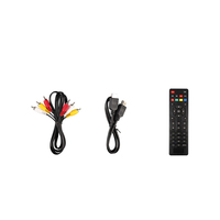 Récepteur TV DVB-T2 personnalisé, Free to Air, avec PVR, processeur double cœur, résolution 1080p, WiFi, garantie de 12 mois