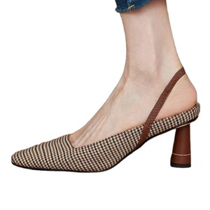 Nouvelles Sandales à Talons Hauts Tendance 2025 pour Femmes – Chaussures Décontractées d'Été, Mules de Créateur à Talons pour Femmes - Product Image 5