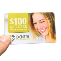 Carte de fidélité en PVC imprimée en couleur, carte de membre personnalisée en plastique, carte de réduction, carte prépayée pour entreprise
