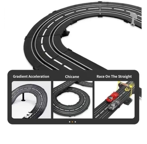 Ensembles <span class=keywords><strong>de</strong></span> jouets <span class=keywords><strong>de</strong></span> <span class=keywords><strong>piste</strong></span> <span class=keywords><strong>de</strong></span> <span class=keywords><strong>course</strong></span> <span class=keywords><strong>de</strong></span> <span class=keywords><strong>voiture</strong></span> <span class=keywords><strong>de</strong></span> fente, <span class=keywords><strong>piste</strong></span> <span class=keywords><strong>de</strong></span> <span class=keywords><strong>voiture</strong></span> <span class=keywords><strong>de</strong></span> <span class=keywords><strong>course</strong></span> électrique pour garçons et enfants, double jeu <span class=keywords><strong>de</strong></span> <span class=keywords><strong>course</strong></span> compteur <span class=keywords><strong>de</strong></span> <span class=keywords><strong>tour</strong></span> <span class=keywords><strong>piste</strong></span> circulaire cadeaux jouets - Product Image 2