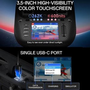Contrôleur de station au sol à écran tactile de 5 pouces, télécommande RadioMaster ELRS 16CH, émetteur radio pour voiture RC FPV UAV - Product Image 3