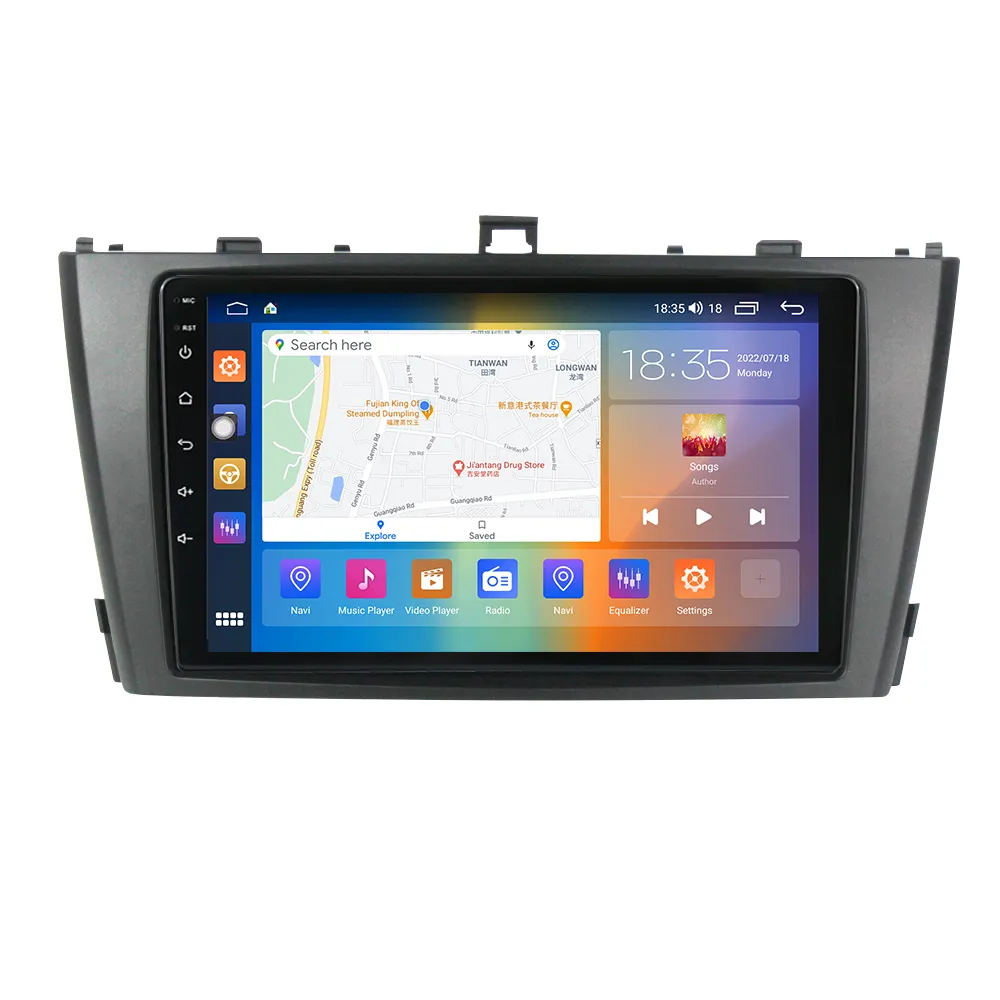 HOT M6 PRO Android 12 2K QLED Bildschirm Auto Monitor CD-Player für Toyota Avensis 2008-2015 BT 5.1 DSP GPS Stereo Autoradio