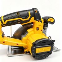 Scie circulaire sans fil multifonctionnelle de haute qualité, mini-scie manuelle de 5 pouces sans balais, idéale pour la découpe du bois en bricolage