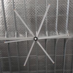 Quạt HVLS Lớn <span class=keywords><strong>24ft</strong></span> 7.3M Quạt Trần Công Nghiệp Quạt Trần Tiết Kiệm Năng Lượng Với Động Cơ PMSM - Product Image 6