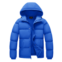 Vêtements coupe-vent pour hommes veste en duvet personnalisée manteau bouffant d'hiver veste en duvet pour hommes de haute qualité manteaux coupe-vent pour hommes