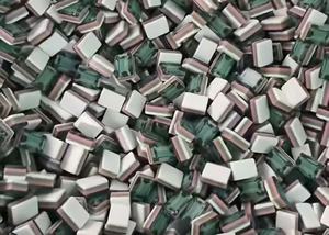 Custom Emerald Green Diamond Acrylic American <b>Mahjong</b> <b>Set</b> Durable Eco-Friendly Portable Luxury Crystal Tiles Blank <b>Mahjong</b> Tiles - Product Image 1
