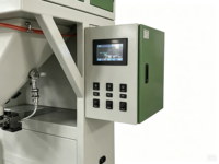 Báscula de Pesaje y Empaquetado Semiautomática de Alta Productividad de 10-50 kg para Granos, Cacahuetes, Trigo, Fertilizantes, Pellets de Plástico, Semillas y Productos Granulares