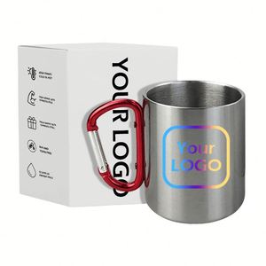 Bouteille isotherme sous vide personnalisée en acier inoxydable à double paroi de 750 ml avec poignée et couvercle, maintien au chaud de 6 à 12 heures, sans BPA - Product Image 1