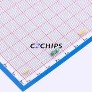 วงแหวนสี AL0410-2R2M/ตัวเหนี่ยวนำผ่านรู (THT),D4xL10.5mm 2.2uH 20% 750mA 280Mohm - Product Image 2