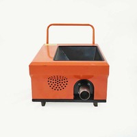 Pompe à vis électrique pour béton à livraison rapide, jaune, 8 m³/h, moteur de pompe à vis électrique pour béton