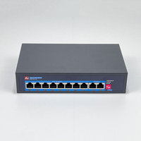 Dukungan Rentang Suhu Luas, Smart AI Watchdog, Switch POE 8 Port dengan 2 Uplink untuk Kamera IP dan AP Nirkabel