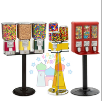 Distributeur automatique de bonbons et de jouets en capsules pour enfants, de qualité commerciale, populaire pour les fêtes