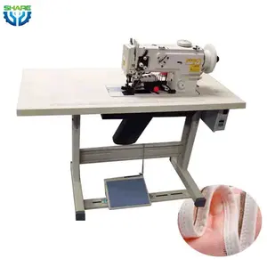Máquina de costura automática de borda de fita para colchão, capa de almofada, máquina de costura