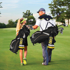 Serviette de golf brodée sur mesure en microfibre avec aimant, serviette de golf en coton magnétique personnalisée USA avec clips et aimant - Product Image 6