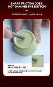 1K Super veloce asciugatura del corpo Auto riempitivo cura Auto facile applicazione a spruzzo corpo riempitivo in poliestere mastice per officine di riparazione autoveicoli - Product Image 4