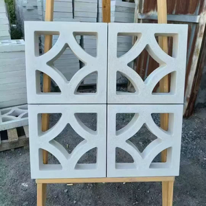 Blocs de béton ajourés personnalisés pour murs extérieurs d'hôtels et de villas, cloisons intérieures et extérieures - Product Image 2