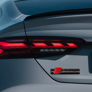 Adesivi Metallici 3D Cromati <span class=keywords><strong>S</strong></span> <span class=keywords><strong>Line</strong></span> per Auto, Emblemi Laterali per <span class=keywords><strong>Audi</strong></span> A3 A4 A5 A6 A7 A8 Q3 Q5 Q7 Q8 - Product Image 5