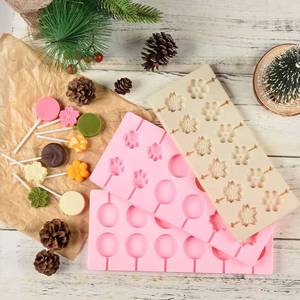Moule à bonbons 3D multi-formes en silicone, éco-responsable, facile à nettoyer, best-seller, pour chocolat fait maison. - Product Image 2