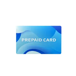 New design nfc smart chip supermarket prepaid card