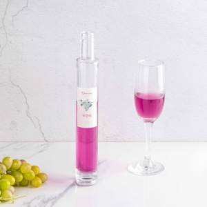 Offre Spéciale 180ml Bouteille En Verre <span class=keywords><strong>Sans</strong></span> <span class=keywords><strong>Alcool</strong></span> Vin Doux Tequila Shot Étiquette Noire <span class=keywords><strong>Whisky</strong></span> pour Noël Bouchon À Vis Bonbons Nouilles - Product Image 4