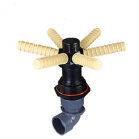 Réservoir FRP 1054 1252 1465 1665 1865, 6 latéraux, distributeur d'eau pour filtre à eau ou filtre